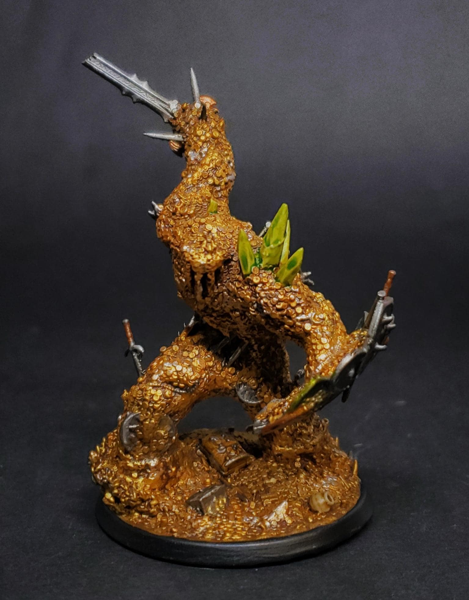 Pechetruite – Reaper Bones 77169 – Golem Di Carne (Flesh Golem) – Miniatura In Plastica Non Verniciata Per Giochi Di Ruolo E Guerra – 40 Mm - 2