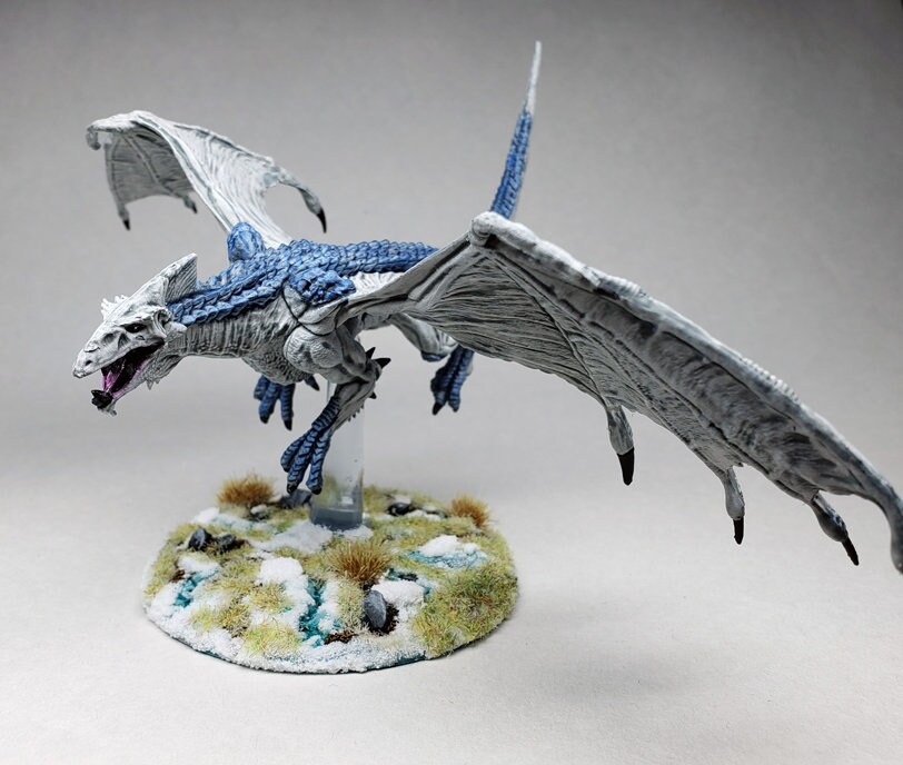 White Dragon Miniature Toys Toys & Games