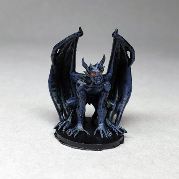 Gargoyle Statue Set Etsy