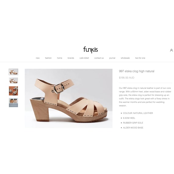 Funkis clogs shop sale