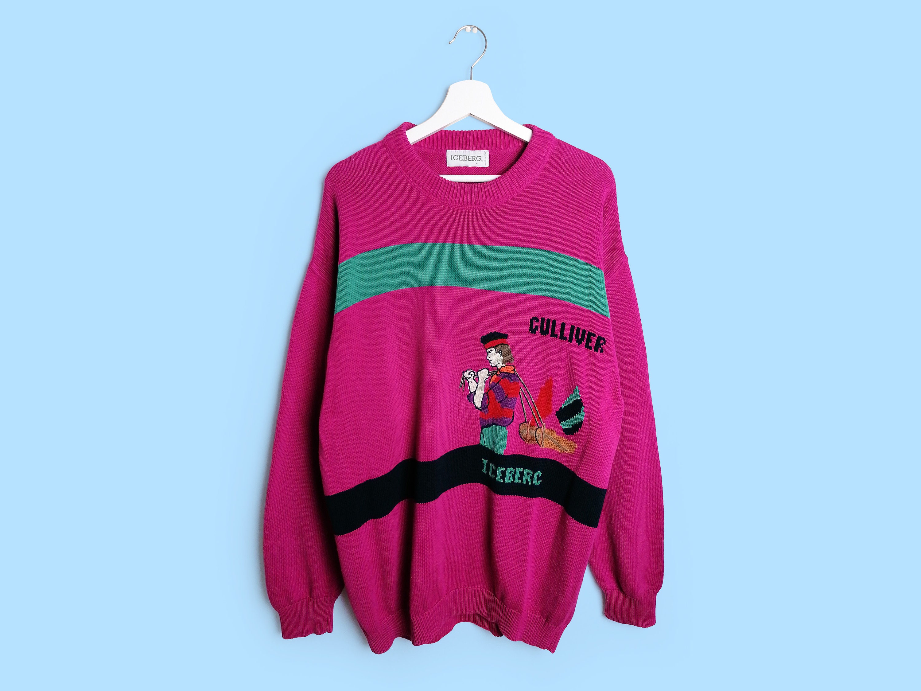 sweater 80s iceberg