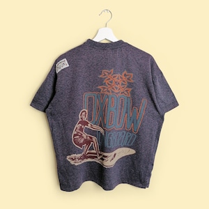 OXBOW Vintage 90's Oversized Unisex Cotton Beach Surf Longboard T