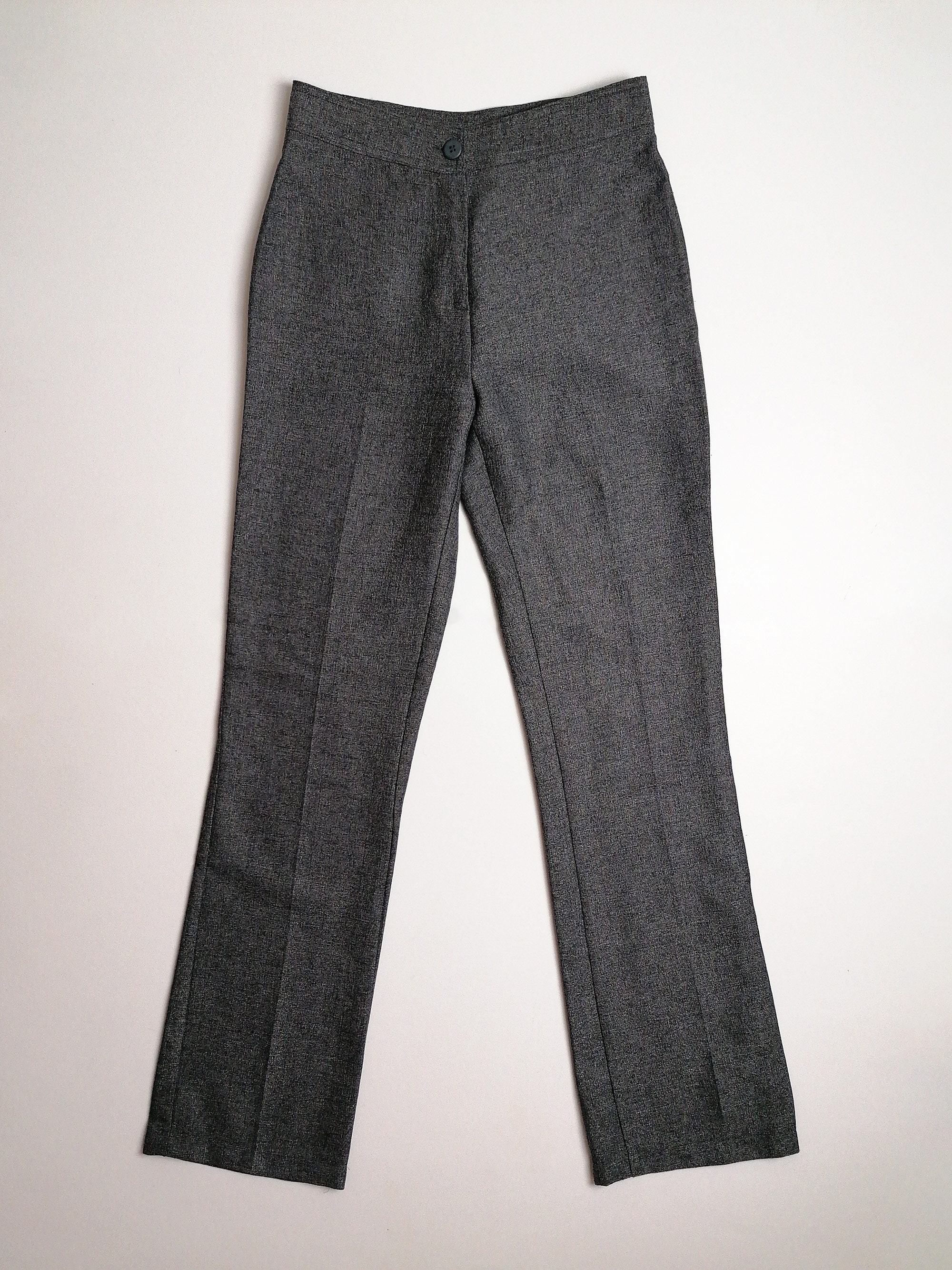 在庫処分大特価!!】 80s usa製 2tuck summer slacks gray talon