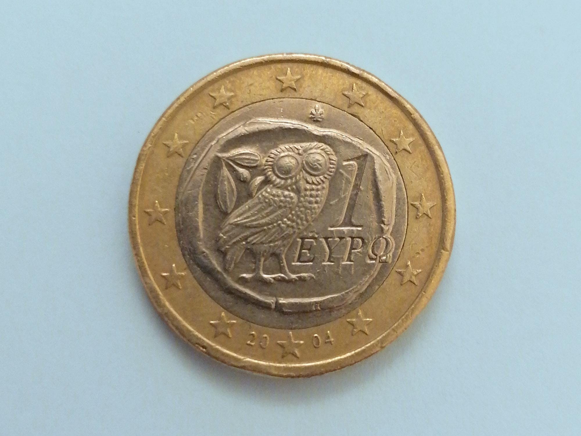 Pièce rare de 1 EUR en euro 2004 Grèce - Chouette des sagesses Pièce de  collection Pièce de collection numismatique italienne, cadeau - Etsy France