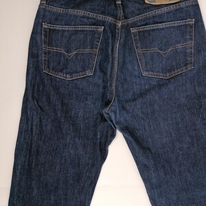 Vintage 90's DIESEL Dark Blue Jeans Men Regular Fit Tall W 33 34/ L 36 ...