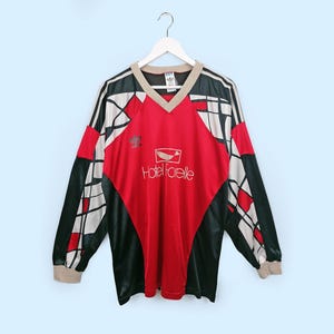 ADIDAS Vintage 90&#39;s Rare Bundesliga Germany Soccer Football Jersey Long-sleeve  - size L