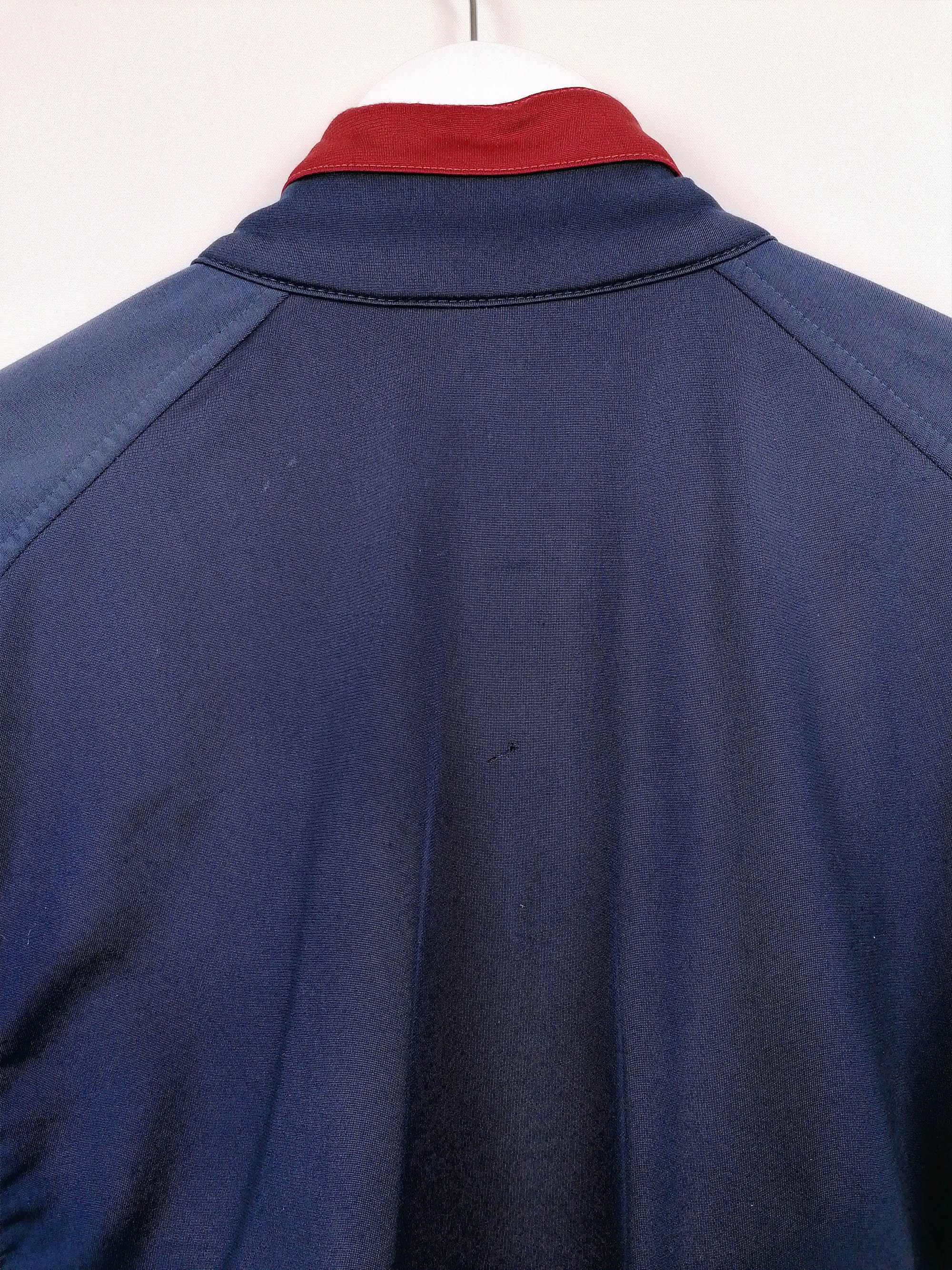 NIKE Vintage 90's Track Jacket Sleeve Spell-out Logo Navy NIKE Vintage 90's Track Jacket Sleeve Spell-out Logo Navy