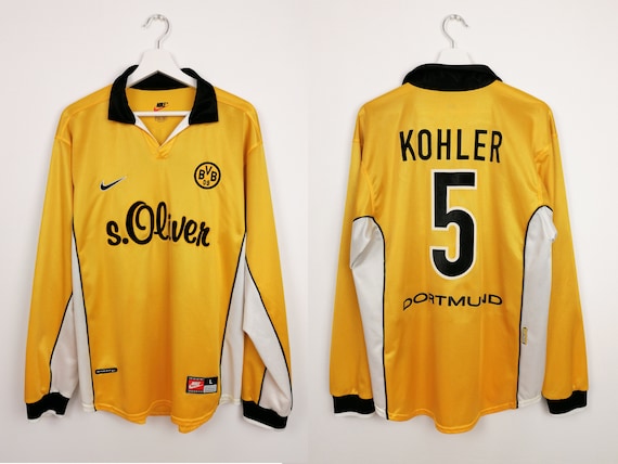 Vintage 90's Nike S. Oliver Borussia Dortmund #5 KOHLER 1998/2000