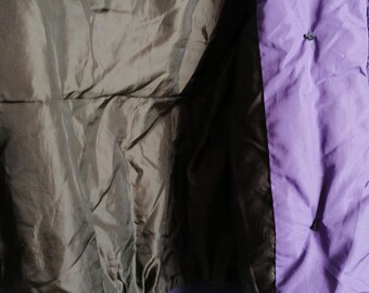 UNITED COLORS of Benetton Purple Bomber Puffer Jacket Down Filled