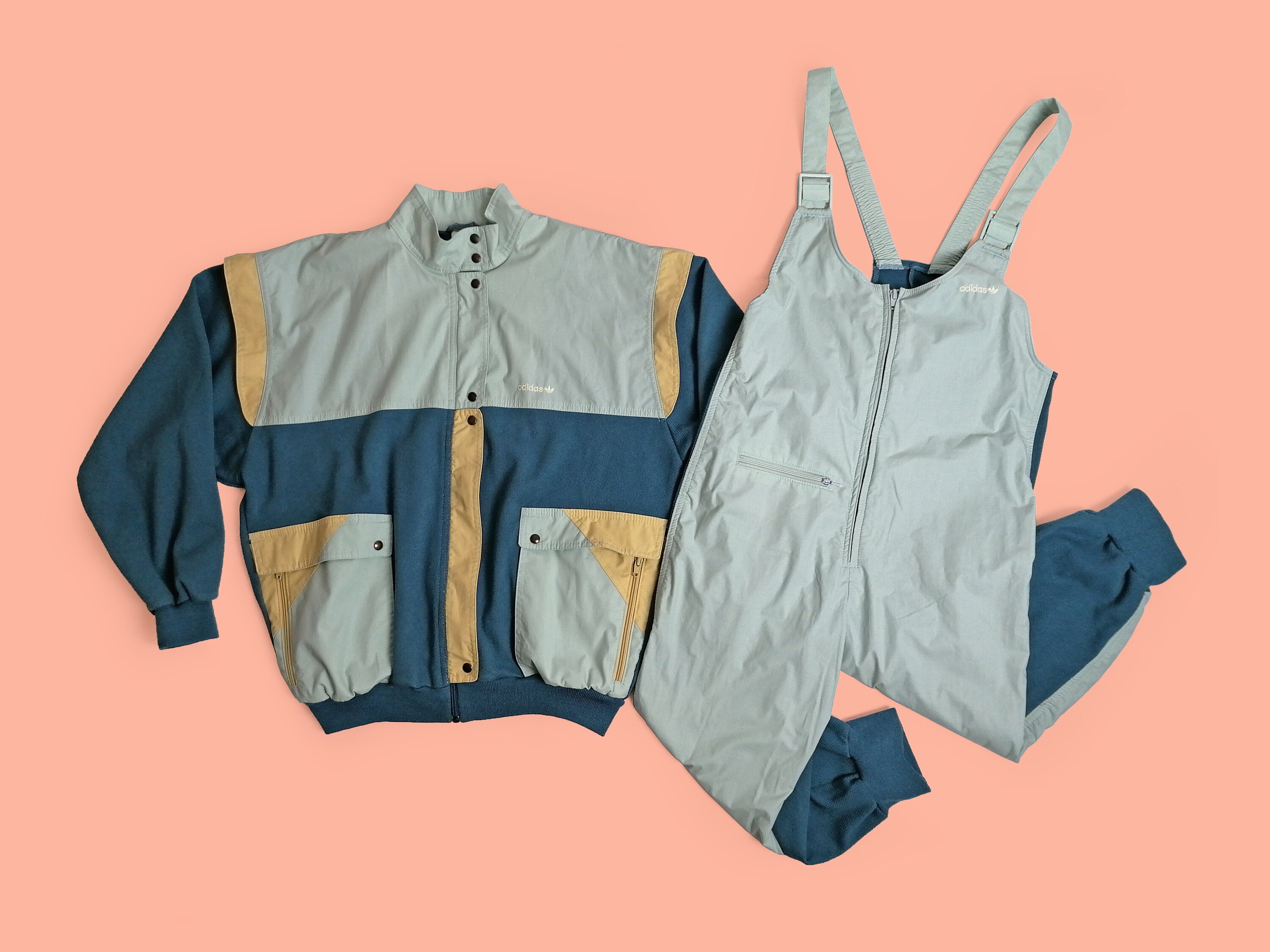 Vintage 80 S Adidas Rare Tracksuit West Germany Track Etsy