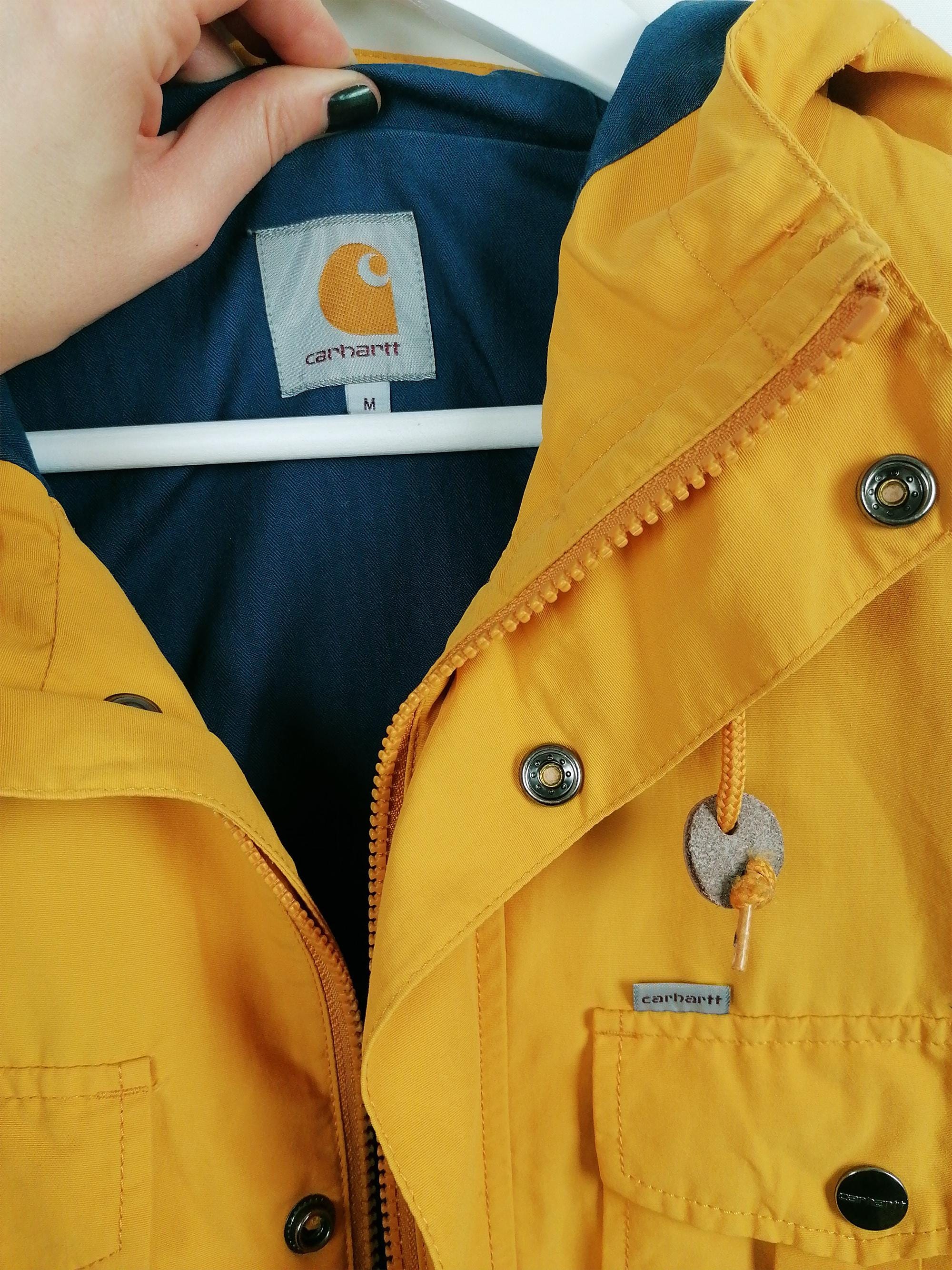 CARHARTT WIP Austin Jacket Saffron Worker Yellow Jacket Outdoors 