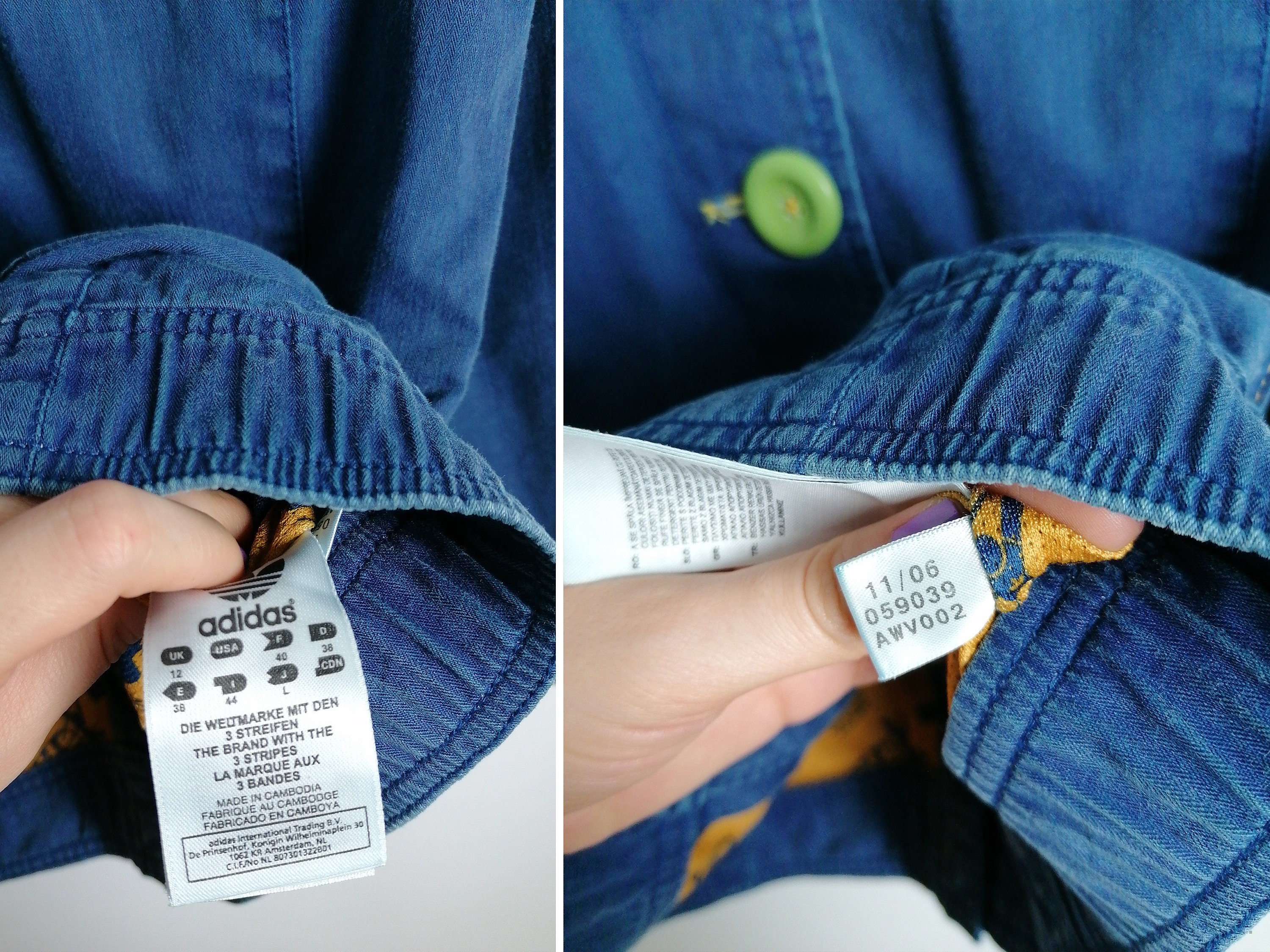 Adidas awv002 jacket hotsell