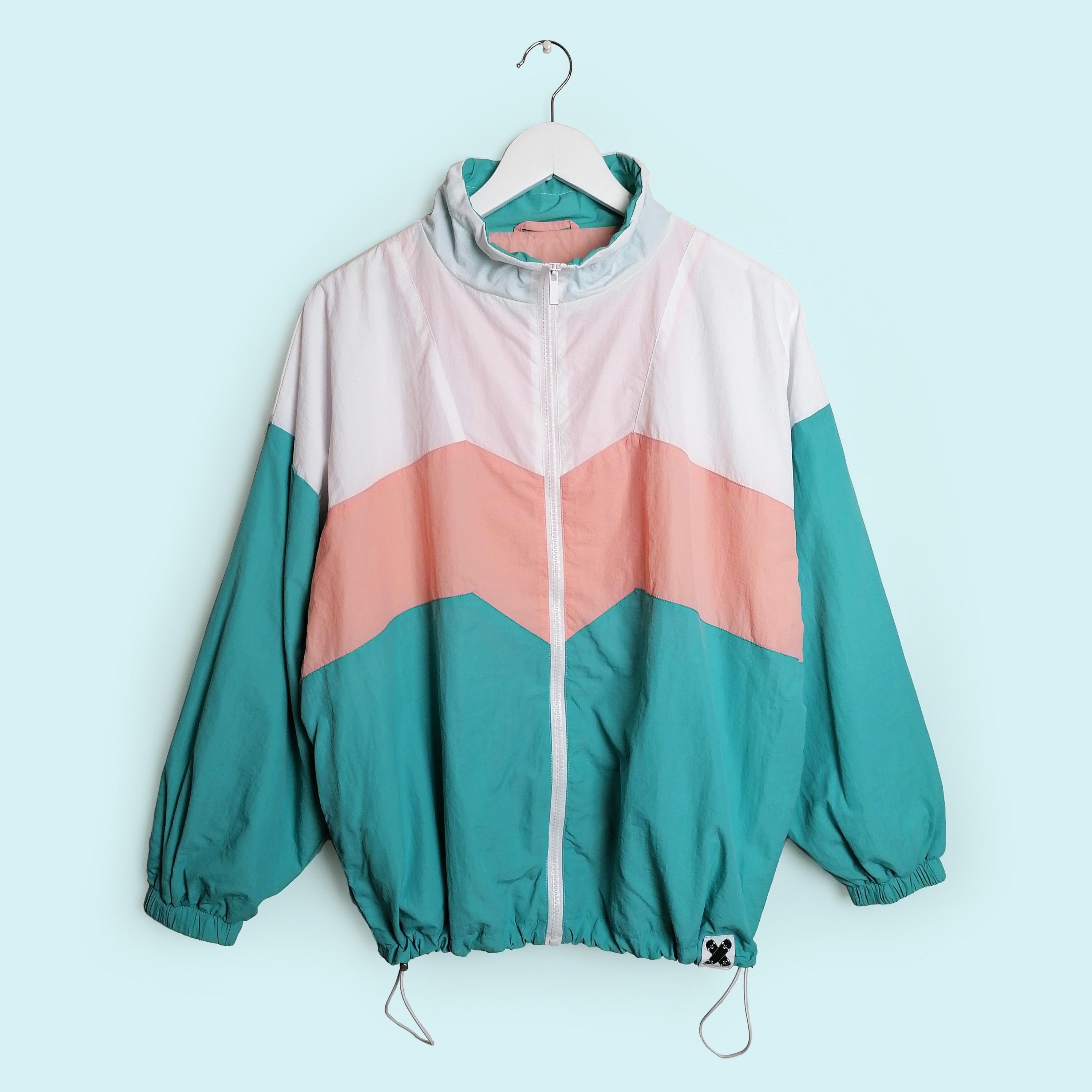 PEEK CLOPPENBURG Pastel Windbreaker Retro Swishy Size M