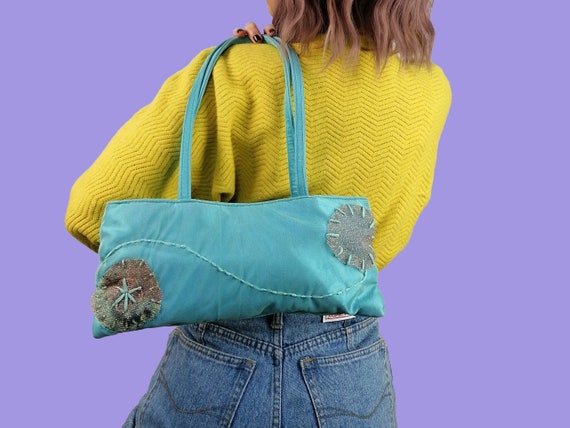 Vintage 90's Y2K Small Shoulder Party Bag Retro Sa