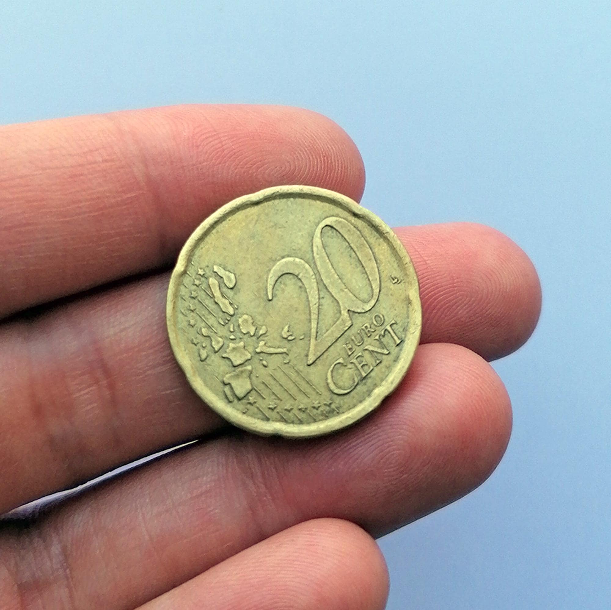 希少 20 ユーロ セント コイン 1999 スペイン セルバンテス 収集用