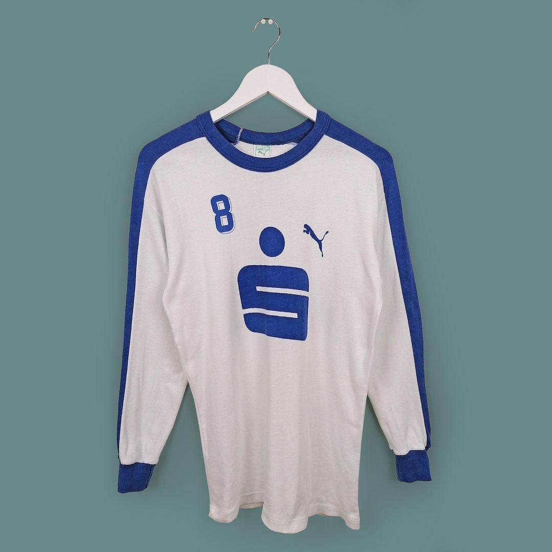★8SM2 PUMA ゲームシャツ　JUBILO IWATA アダイウトン　古着 2002 Jubilo Iwata Home Shirt - 8/10 - (S)