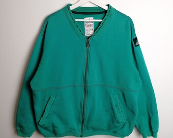 Vintage 90's ADIDAS EQUIPMENT Unisex Zip-up Sweatshirt Track