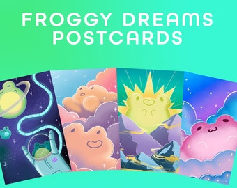 Froggy Dreams Postcards