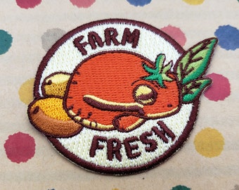 Farm Fresh Tomato Frog Patch