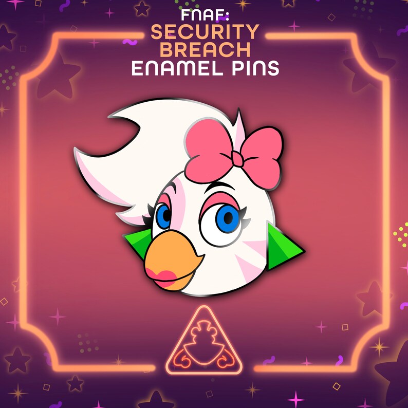 Five Nights at Freddy's Security Breach Hard Enamel Pins Etsy