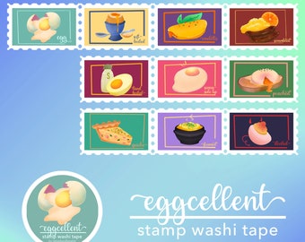 Eggcellent Stamp Washi Tape
