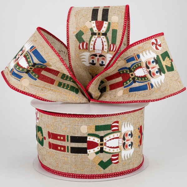 Nutcrakrt Ribbon Nutcracker Ribbon - Etsy
