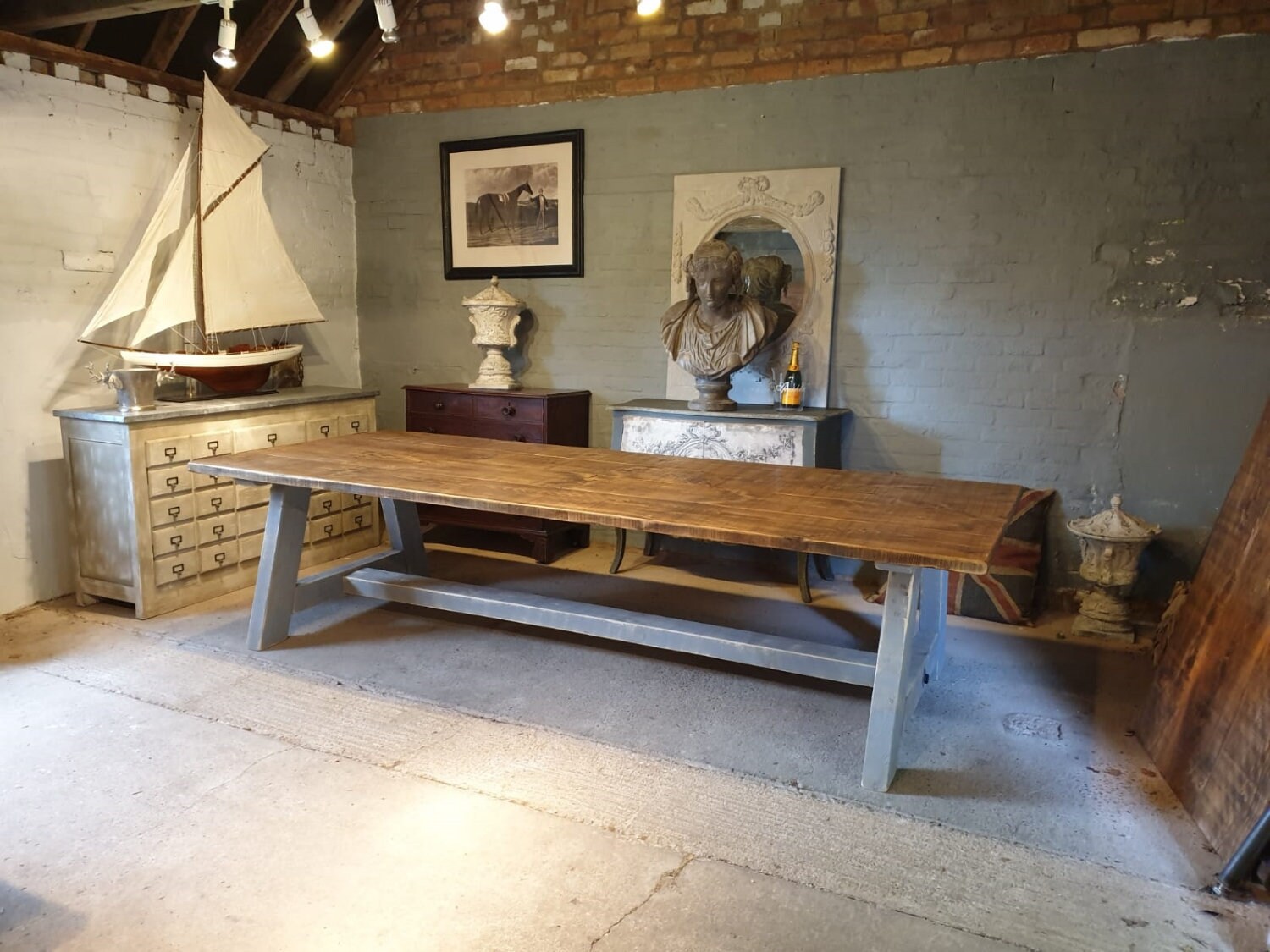 A-frame Rustic Reclaimed Wood Hand Made Dining Table - Etsy UK