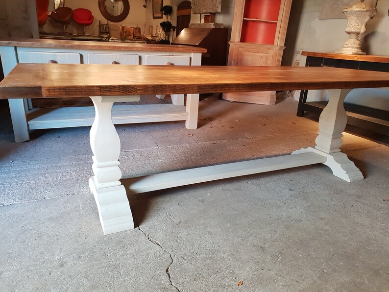 Rustic Farmhouse Dining Table. Etsy