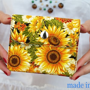 Cartera pequeña para mujer, Cartera vegana, Mini cartera, Mini embrague, Mini cartera para mujer, Cartera pequeña para mujer, Mini monedero, Regalo vegano, Monedero