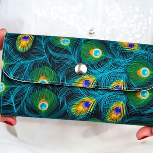 Portefeuille femme, portefeuille végétalien, portefeuille pour femme, cadeau pour végétalien, cadeau végétalien, sac à main pour femme, portefeuille en tissu, cadeau pour elle, cadeau végétarien, sac à main