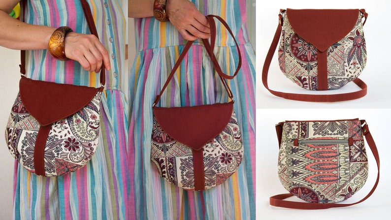 Shoulder Bag Fox Handbag Women Bag Fox Bag Vegan Handbag Natural Handbag Fabric Tote Bag Designer Tote Bag Canvas Bag Tote Bag