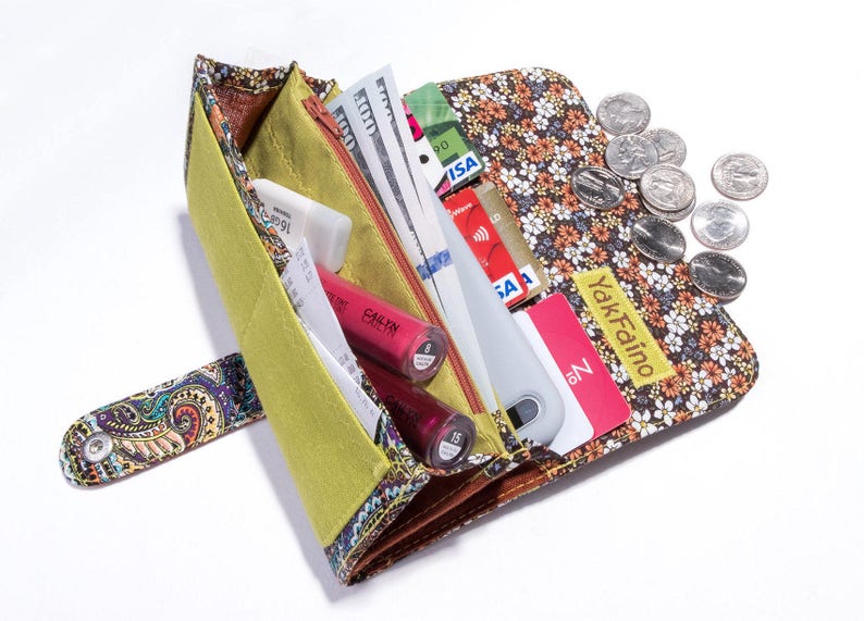 Woman Wallet Women's Wallet Vegan Wallet Wallet for Etsy