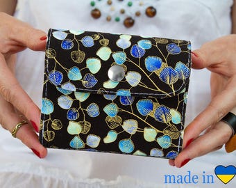 Small Women's Wallet, Vegan Wallet, Mini Wallet, Mini Clutch, Womens Mini Wallet, Small Wallet For Women, Mini Purse, Vegan Gift, Purse