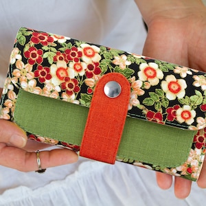 Portefeuille femme, cadeau pour elle, sac à main végétalien, portefeuille pour femme, sac à main femme, cadeau d'anniversaire, cadeau végétalien pour femme, portefeuille végétalien, cadeau pour maman