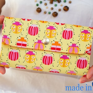 Woman Wallet, Women's Wallet, Vegan Wallet, Wallet For Women, Wallet Women, Womens Clutch, Fabric Wallet, Clutch Wallet, Unique Wallet, Gift