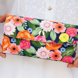 Portefeuille pour femme, portefeuille végétalien, cadeau pour maman, portefeuille pour femme, cadeau végétalien, portefeuille en tissu, cadeau femme, cadeau pour femme, sac à main, cadeau d'anniversaire