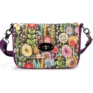 Vegane Handtasche, Stoff Einkaufstasche, Frauen-Tasche, Canvas Tasche, Designer-Einkaufstasche, Schultertasche, Natürliche Handtasche, Handtasche, Einkaufstasche, Vogel Tasche