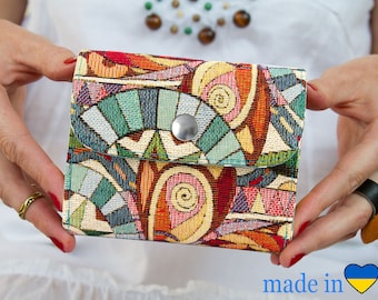 Small Women's Wallet, Vegan Wallet, Mini Wallet, Mini Clutch, Womens Mini Wallet, Small Wallet For Women, Mini Purse, Vegan Gift, Purse