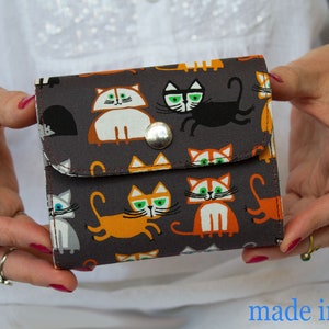 Small Women's Wallet, Vegan Wallet, Mini Wallet, Mini Clutch, Womens Mini Wallet, Small Wallet For Women, Mini Purse, Vegan Gift, Purse