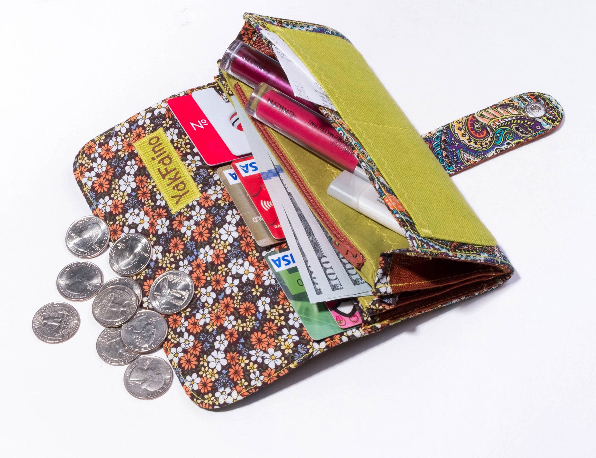 Woman Wallet Women's Wallet Vegan Wallet Wallet for Etsy