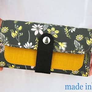 Carteira feminina, carteira vegana, presente para mamãe, carteira feminina, presente vegano, carteira de tecido, presente feminino, presente para mulheres, bolsa, presente de aniversário