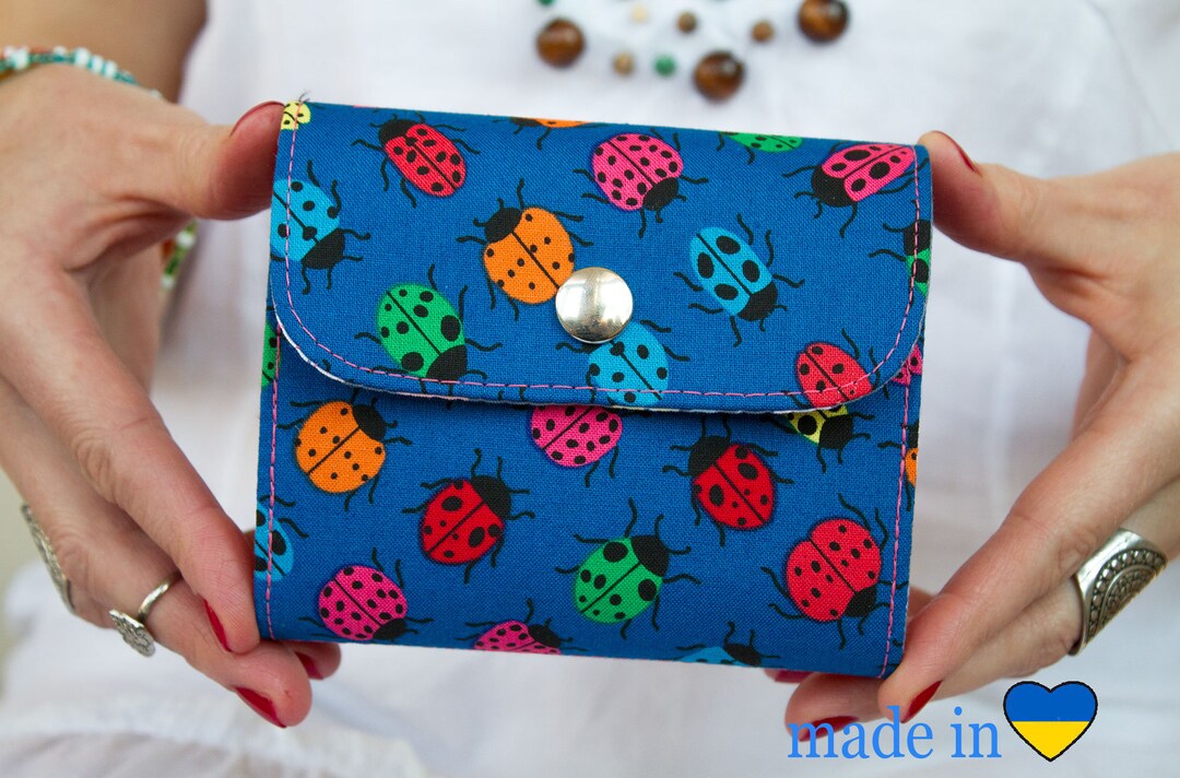 Small Women Wallet, Vegan Wallet, Mother Day Gift, Mini Wallet Woman