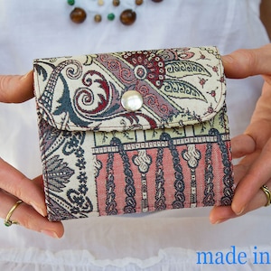 Cartera pequeña para mujer, Cartera vegana, Mini cartera, Mini clutch, Mini cartera para mujer, Cartera pequeña para mujer, Mini monedero, Regalo vegano, Monedero