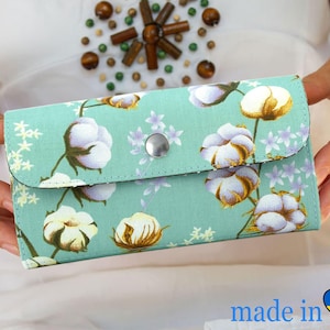 Woman Wallet, Vegan Wallet, Wallet For Women, Gift For Vegan, Vegan Gift, Womens Purse, Fabric Wallet, Gift For Her, Vegetarian Gift, Purse