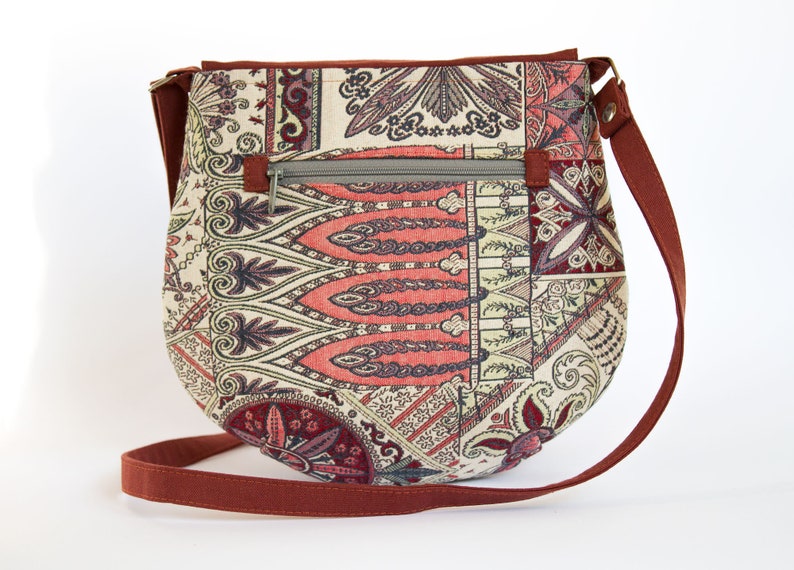 Shoulder Bag Fox Handbag Women Bag Fox Bag Vegan Handbag Natural Handbag Fabric Tote Bag Designer Tote Bag Canvas Bag Tote Bag
