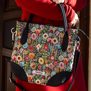 Bolsa vegana, bolsa de tecido, bolsa feminina, bolsa de lona, bolsa de grife, bolsa de ombro, bolsa natural, bolsa, bolsa tote, bolsa de pássaro