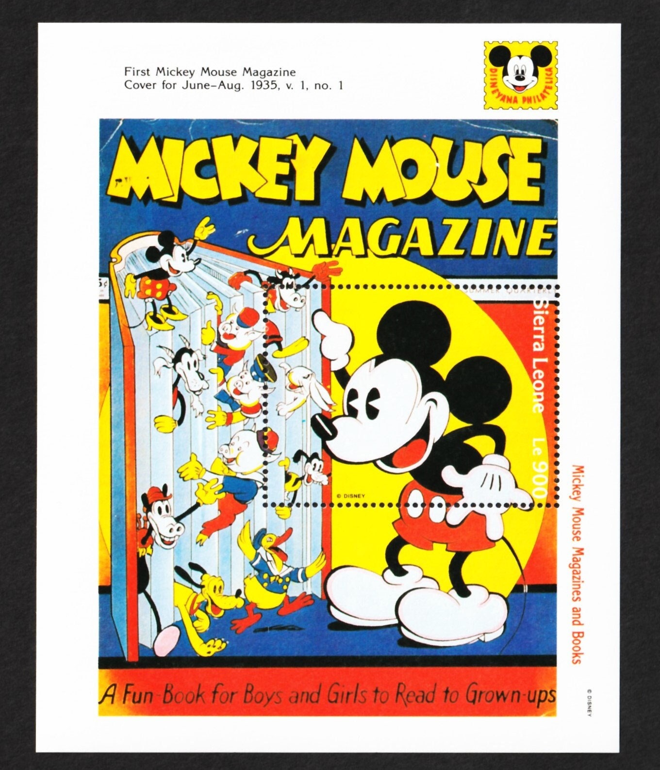 mickey magazine（ヒューイ・デューイ・ルーイ）