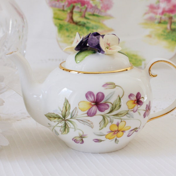 Bone China Teapot Etsy