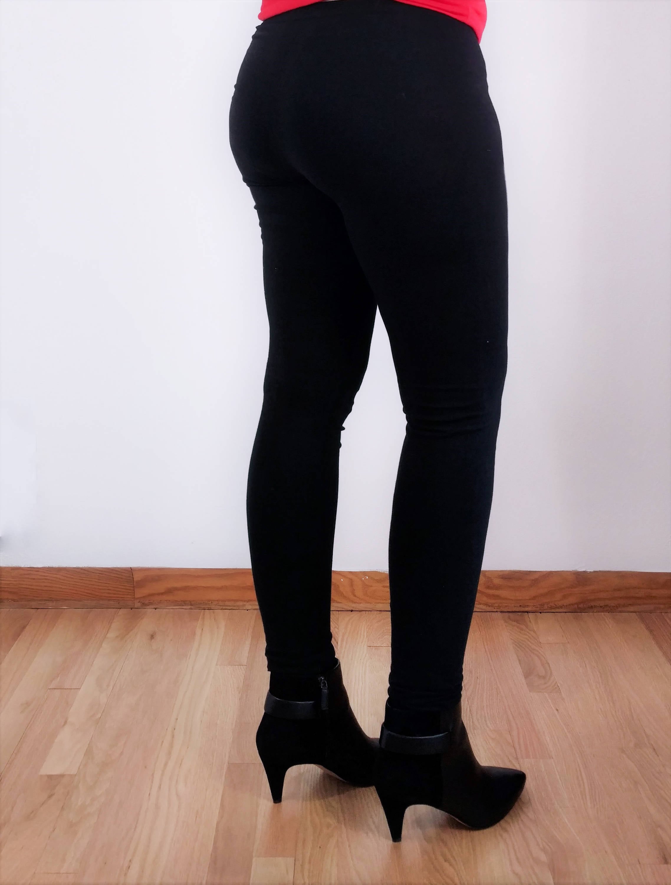 black extra tall leggings extra long 