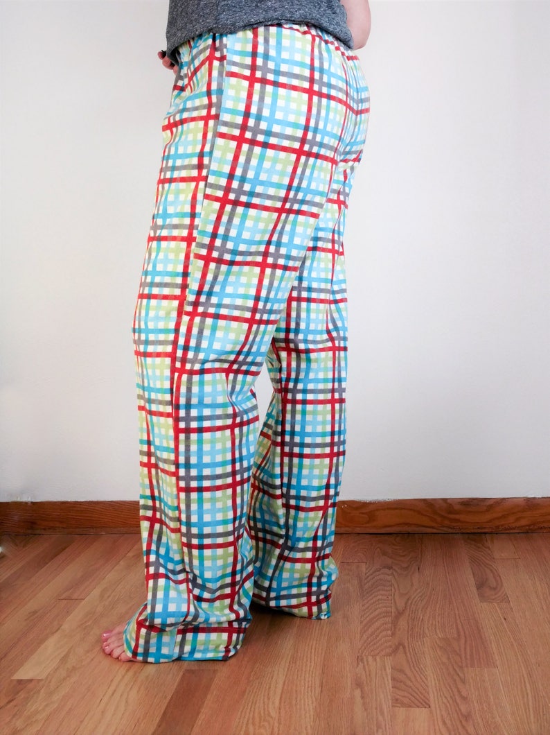 Women's extra tall flannel pajama pants extra long pj | Etsy